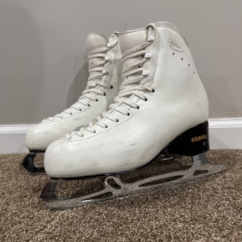 Edea Chorus Figure Skates Synchro Black Legacy 8 Ultima 502  9 3/4" Blade Italy